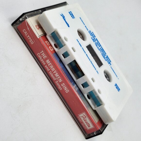 The Merrymen Sing Calypso And Island Songs Cassette 1988 Fiesta Records FMC 2047 - Picture 3 of 3
